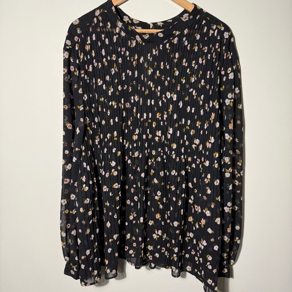 ASOS Black and White Relaxed Ruffled Blouse - Picture 5 of 10